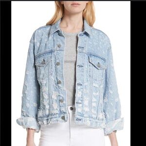 Grlfrnd Kim boyfriend denim trucker jean jacket